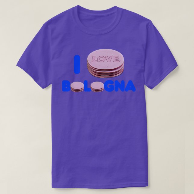 I Kärlek Bologna T Shirt (Design framsida)