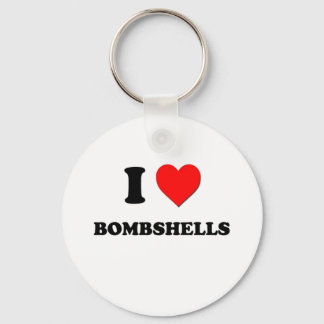 I Kärlek Bombshells Nyckelring