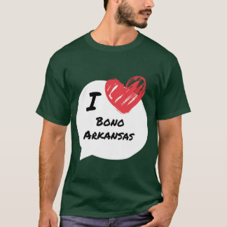 I kärlek Bono Arkansas Oversized T Shirt