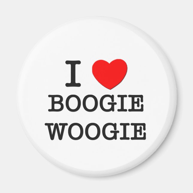 I Kärlek Boogie Woogie Magnet (Framsidan)