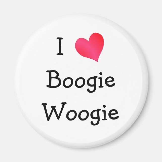 I Kärlek Boogie Woogie Magnet (Framsidan)