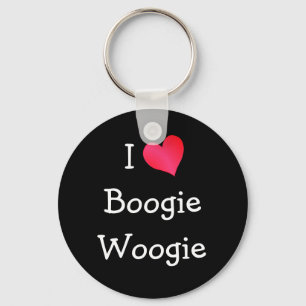 I Kärlek Boogie Woogie Nyckelring
