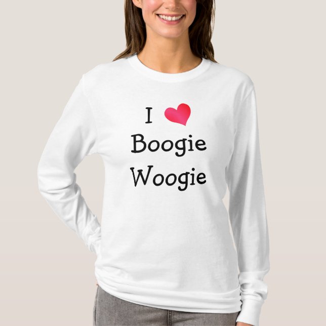 I Kärlek Boogie Woogie T-shirt (Framsida)