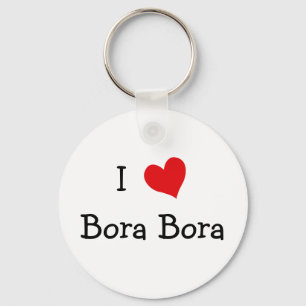 I Kärlek Bora Bora Nyckelring