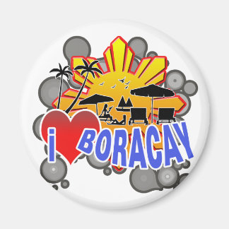 I Kärlek Boracay Magnet