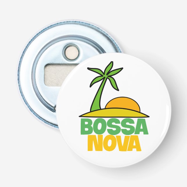 I kärlek Bossa Nova-gåva till brazillian Music äls Flasköppnare (Framsidan)