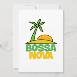 I kärlek Bossa Nova-gåva till brazillian Music äls Inbjudningar