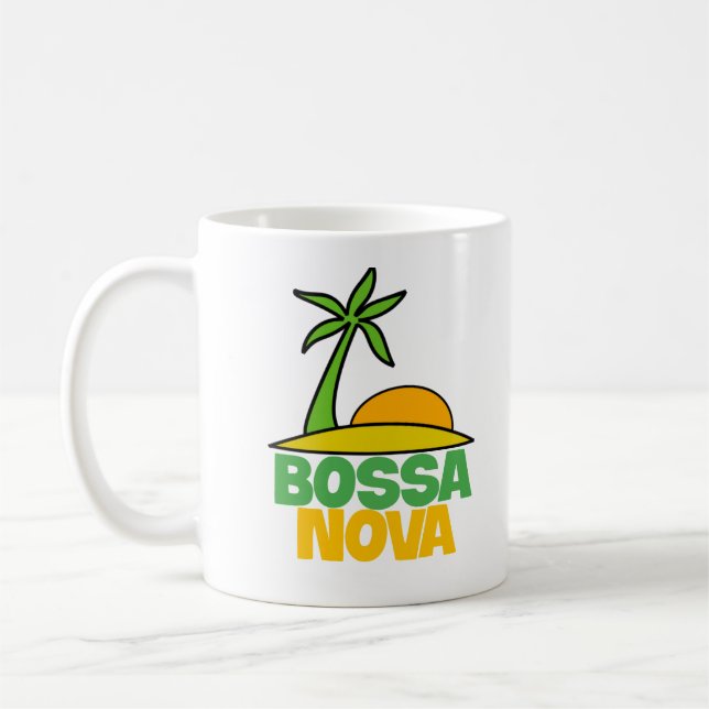 I kärlek Bossa Nova-gåva till brazillian Music äls Kaffemugg (Vänster)