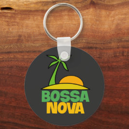 I kärlek Bossa Nova-gåva till brazillian Music äls Nyckelring