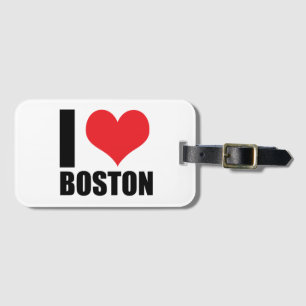 I kärlek Boston Bagagebricka