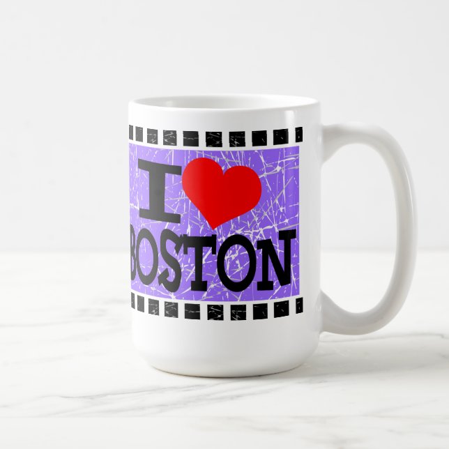 I kärlek Boston - Mugg (Höger)