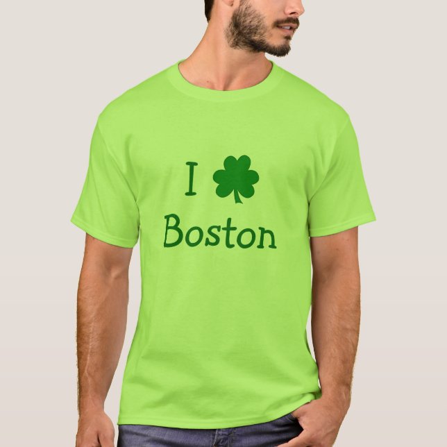 I Kärlek Boston T-shirt (Framsida)