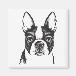 I kärlek Boston Terriers Magnet