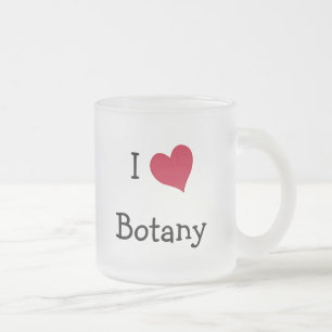 I Kärlek Botany Frostad Glasmugg