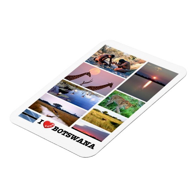 I KÄRLEK Botswana - Magnet (Vänstra Sidan)