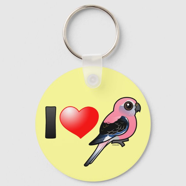 I Kärlek Bourkies Nyckelring (Framsida)