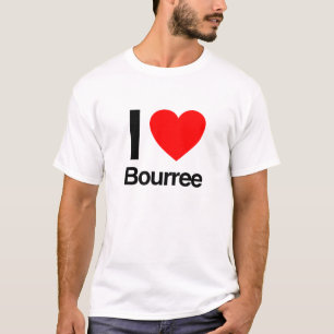 i kärlek bourre t-shirt