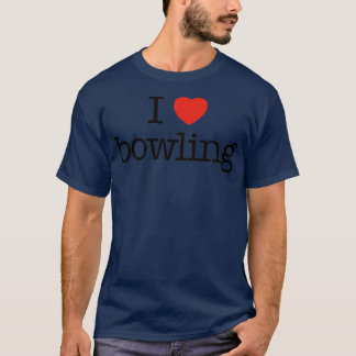 I kärlek bowling 16 t shirt