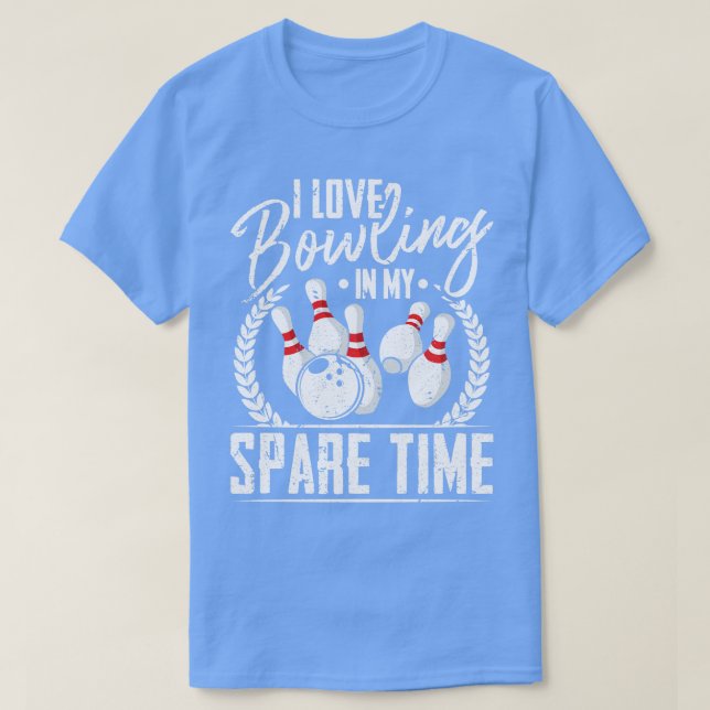 I Kärlek Bowling Jersey Manar Women Spare T Shirt (Design framsida)