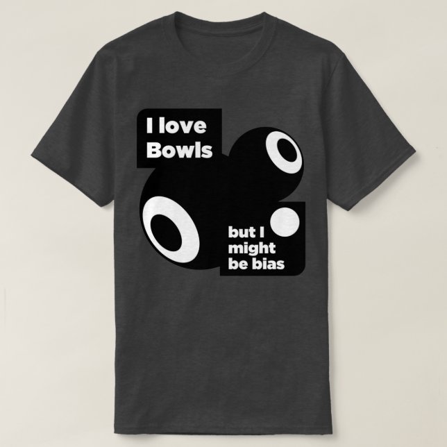I kärlek bowls T Shirt (Design framsida)