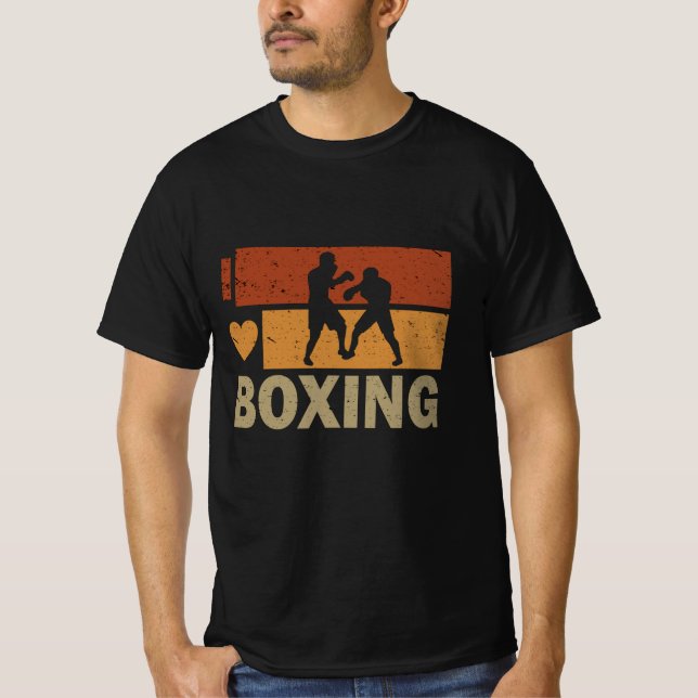 I Kärlek Boxing T Shirt (Framsida)
