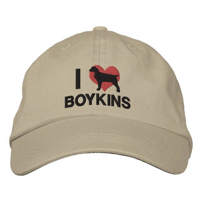 I Kärlek Boykins Embroized Hat Broderad Keps (Framsida)