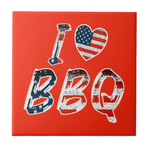 I kärlek Bq, amerikansk patriotisk Kakelplatta