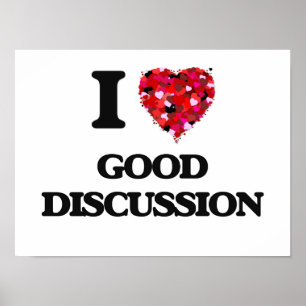 I Kärlek Bra Diskussion Poster