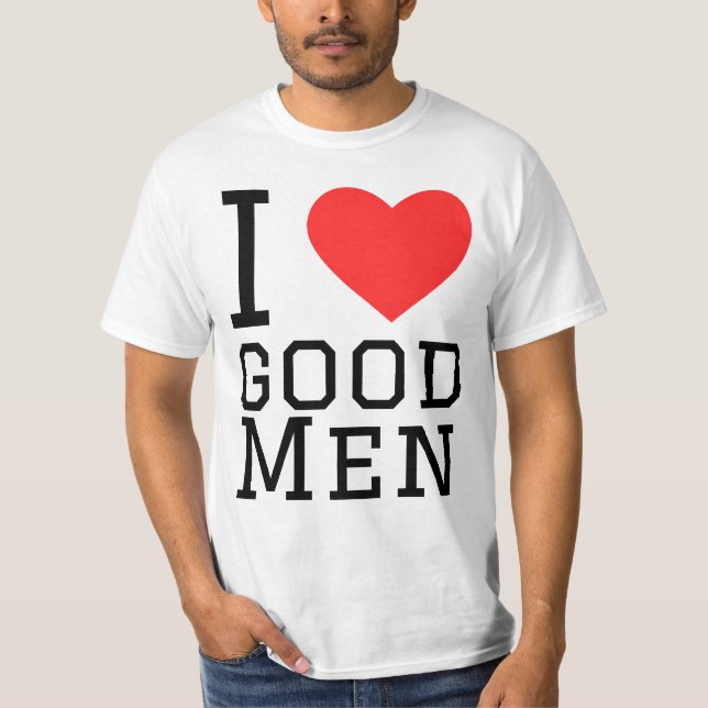 I KÄRLEK BRA MANAR T SHIRT (Framsida)