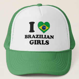 I kärlek Brasilianska flickor Keps