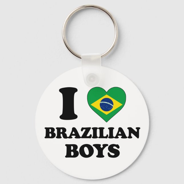 I kärlek, brasilianska pojkar nyckelring (Framsida)
