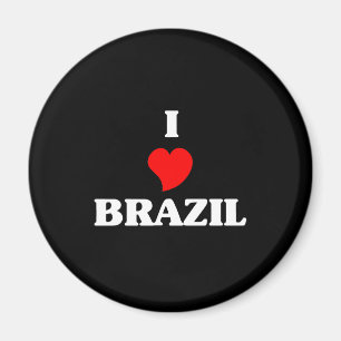 I Kärlek Brasilien Magnet