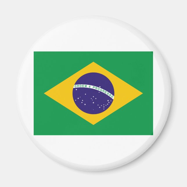 I Kärlek Brasilien Magnet (Framsidan)