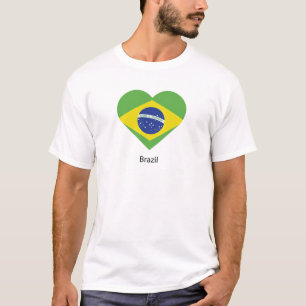 I Kärlek Brasilien T Shirt