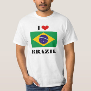 I Kärlek Brasilien T Shirt