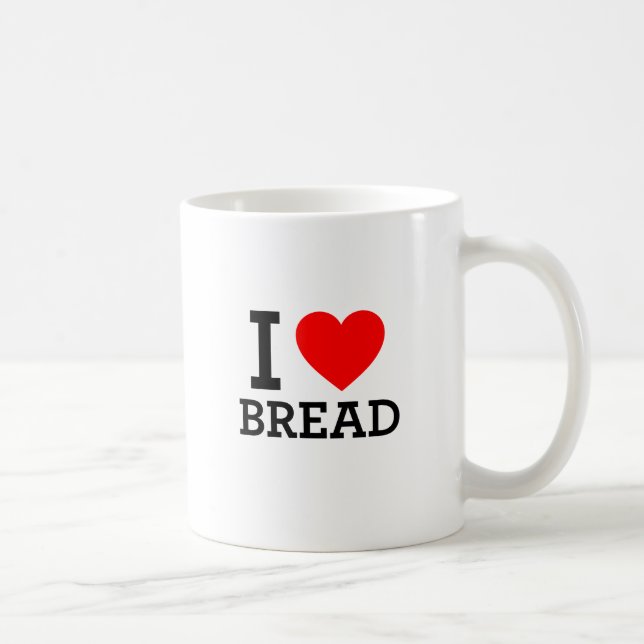 I Kärlek Bread Kaffemugg (Höger)