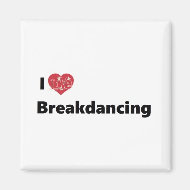 I Kärlek Breakdans Magnet (Framsidan)