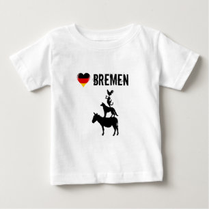 I kärlek Bremen med fyra musiker Baby T-Shirt