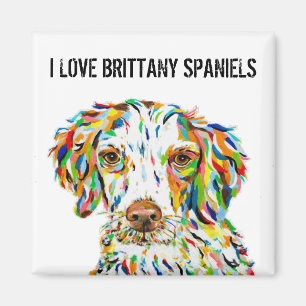 I Kärlek Bretagne Spanska Magnet