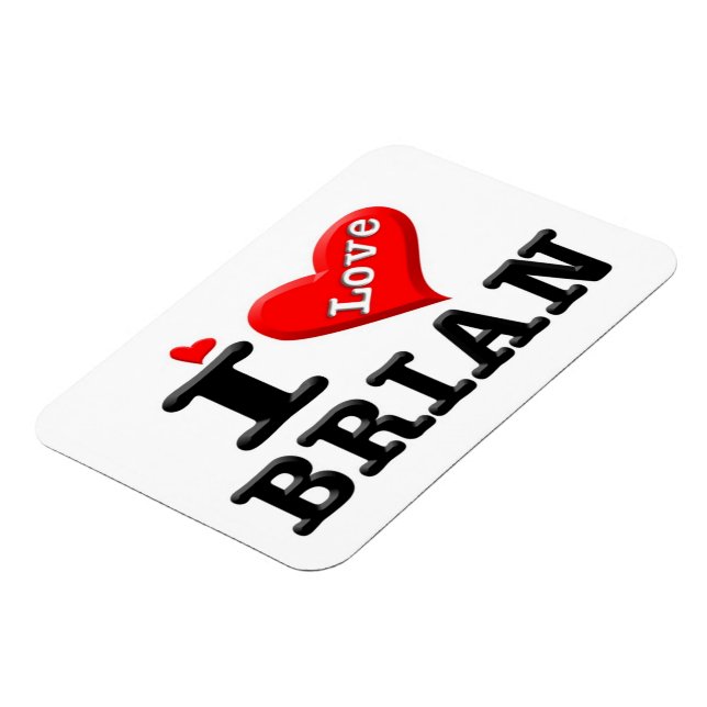 I KÄRLEK BRIAN MAGNET (Vänstra Sidan)