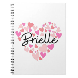 I kärlek Brielle Anteckningsbok
