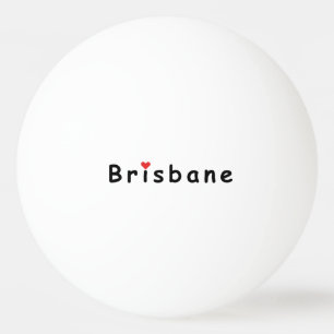I kärlek Brisbane Pingisboll