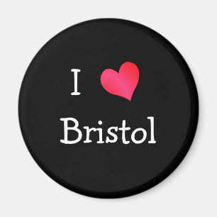 I Kärlek Bristol Magnet