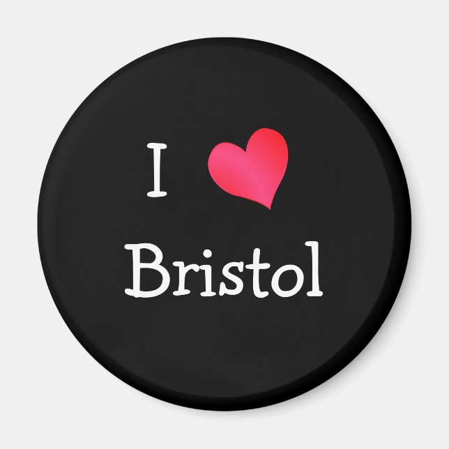 I Kärlek Bristol Magnet (Framsidan)