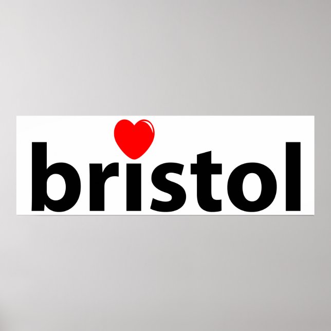 I kärlek Bristol Poster (Framsidan)