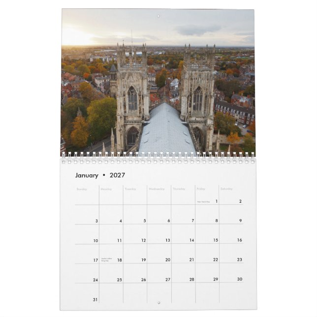 I KÄRLEK BRITAIN 2015 Wall Calendar Kalender (Jan 2027)