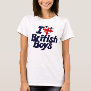 I Kärlek British Boys T Shirt