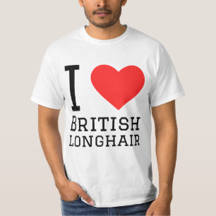 I kärlek British långhårig T Shirt