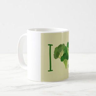 I Kärlek Broccoli Kaffemugg