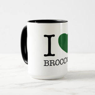 I KÄRLEK BROCCOLI MUGG